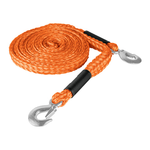 CUERDA PARA REMOLQUE CON GANCHOS, 7/8" X 4.5 M