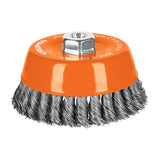 COPA TRENZ P/ESMERILAD 5' ENT 14MM GRUES