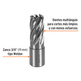 CORTADOR ANULAR DE 11/16' X 1', TRUPER