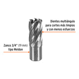 CORTADOR ANULAR DE 13/16' X 1', TRUPER
