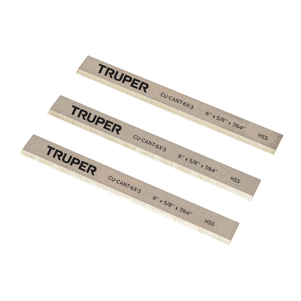 CAJA CON 3 CUCHILLAS PARA CANTEADORA CANT-6X, TRUPER