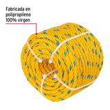 CUERDA AMARILLA DE 8 MM EN ROLLO DE 32 M FIERO