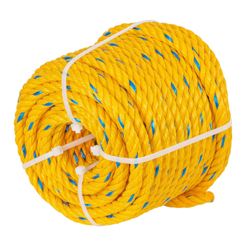 CUERDA AMARILLA DE 10M, ROLLO C/22M, FIERO, POR METRO