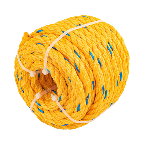 CUERDA AMARILLA 13MM, ROLLO C/14M, FIERO,  POR METRO