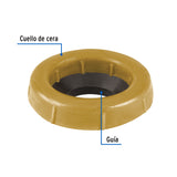 CUELLO DE CERA CON GUMA PARA WC ROBUSTO 250G
