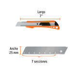 CUTTER, CUCHILLA DE 25 MM