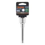 DADO PUNTA LARGA BRISTOL M6, CUADRO 1/2, TRUPER