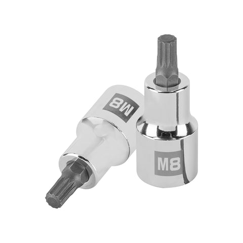DADO PUNTA CORTA BRISTOL M8, CUADRO 1/2, TRUPER