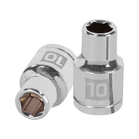 DADO CUADRO 1/2' HEXAGONAL 10MM