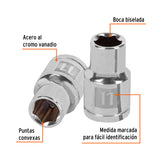 DADO CUADRO 1/2' HEXAGONAL 11MM