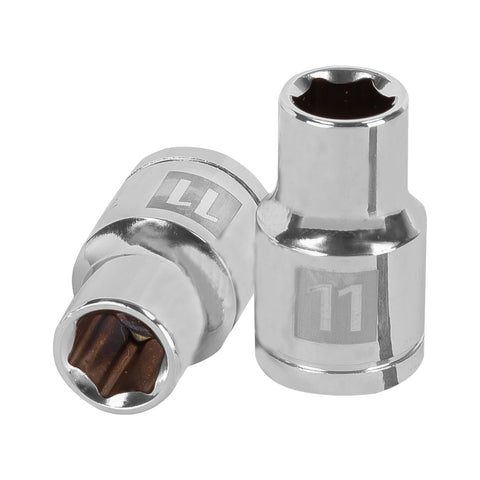 DADO CUADRO 1/2' HEXAGONAL 11MM