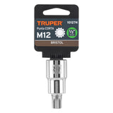 DADO PUNTA CORTA BRISTOL M12, CUADRO 1/2', TRUPER