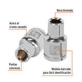 DADO CUADRO 1/2' HEXAGONAL 3/8'