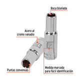 DADO LARGO CUADRO 1/2' HEXAGONAL 12MM