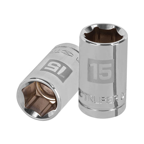 DADO CUADRO 1/2' HEXAGONAL 15MM