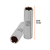 DADO LGO CUADRO 1/2' ESTRIADO STD 9/16'