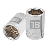 DADO CUADRO 1/2' HEXAGONAL 18MM