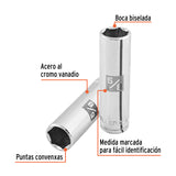 DADO LARGO CUADRO 1/2' HEXAGONAL 5/8'