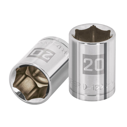 DADO CUADRO 1/2' HEXAGONAL 20MM
