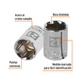 DADO CUADRO 1/2' HEXAGONAL 21MM
