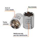DADO CUADRO 1/2' HEXAGONAL 22MM