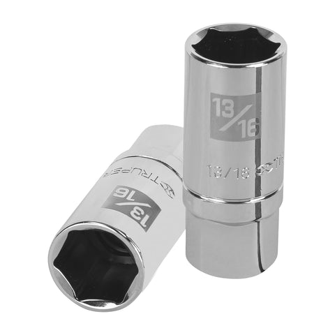 DADO P/BUJIAS CUADRO 1/2' HEX 13/16'