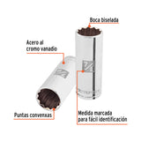 DADO LGO CUADRO 1/2' ESTRIADO STD 7/8'