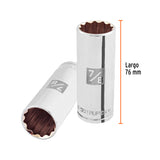 DADO LGO CUADRO 1/2' ESTRIADO STD 7/8'