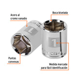 DADO CUADRO 1/2' HEXAGONAL 1'
