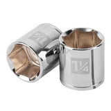 DADO CUADRO 1/2' HEXAGONAL STD 1-1/4'