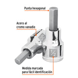 DADO 1/2' PUNTA HEXAGONAL STD 1/2'