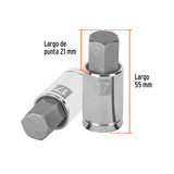 DADO 1/2' PUNTA HEXAGONAL METRICA 17MM