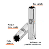 DADO LARGO CUADRO 1/4' HEX STD 5/16'