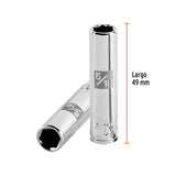DADO LARGO CUADRO 1/4' HEX STD 5/16'