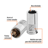 DADO CUADRO 1/4' HEXAGONAL STD 11/32'