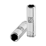 DADO LARGO CUADRO 1/4' HEX STD 3/8'