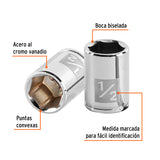 DADO CUADRO 1/4' HEXAGONAL STD 1/2'