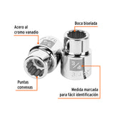DADO CUADRO 3/4' ESTRIADO 3/4'