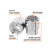 DADO DE 38 MM, 6 PUNTAS, CUADRO 3/4', TRUPER