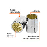 DADO CUADRO 3/4' ESTRIADO 1-3/16'