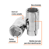 DADO LARGO DE 1-5/16', 6 PUNTAS, CUADRO 3/4', TRUPER