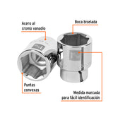 DADO CUADRO 3/4' HEXAGONAL STD 1-5/16'