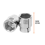 DADO CUADRO 3/4' HEXAGONAL STD 1-5/16'