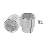 DADO CUADRO 3/4' HEXAGONAL STD 1-11/16'