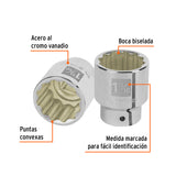 DADO DE 1-11/16', 12 PUNTAS, CUADRO 3/4', TRUPER
