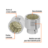 DADO CUADRO 3/4' ESTRIADO 1-3/4'