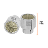 DADO CUADRO 3/4' ESTRIADO 1-3/4'