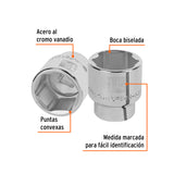 DADO CUADRO 3/4' HEXAGONAL STD 1-13/16'