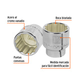 DADO DE 1-7/8', 12 PUNTAS, CUADRO 3/4', TRUPER