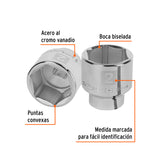 DADO CUADRO 3/4' HEXAGONAL STD 2'